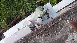 White liquid membrane for Terrace